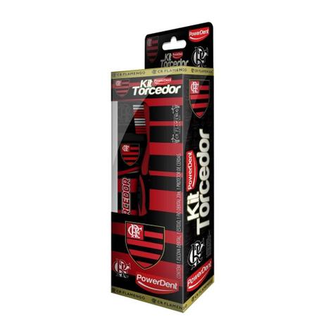 Menor preço em Powerdent Torcedor Flamengo Kit Dental
