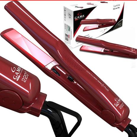 Prancha Chapinha Gama Lumina Duo Tourmaline 220C Cerâmica - Gama italy Menor preço em Prancha Chapinha Gama Lumina Duo Tourmaline 220C Cerâmica - Gama italy