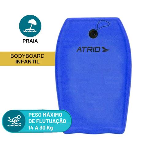 Prancha De Natação Bodyboard Atrio Infantil Azul Até 30kg Menor preço em Prancha De Natação Bodyboard Atrio Infantil Azul Até 30kg