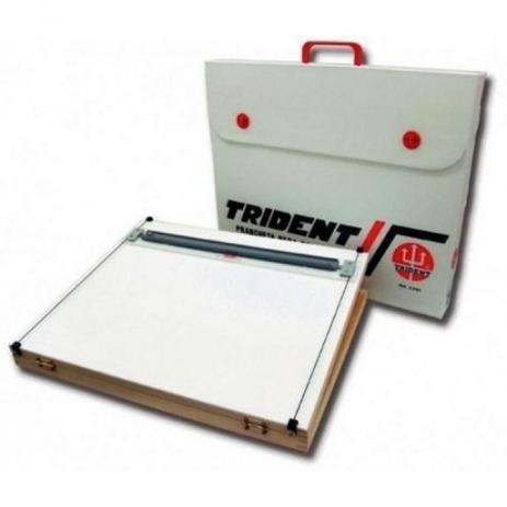 Prancheta Desenho Portátil A2 Inclinação 50X65cm Trident Menor preço em Prancheta Desenho Portátil A2 Inclinação 50X65cm Trident