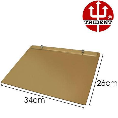 Prancheta Portátil A-4 em MDF TRIDENT Menor preço em Prancheta Portátil A-4 em MDF TRIDENT