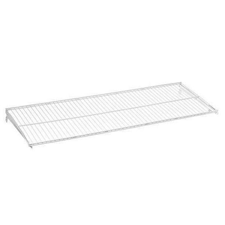 Prateleira aramado closet 110x40 branco c/ suportes cód.7716 - Ordenare industria e comercio de ferrage Menor preço em Prateleira aramado closet 110x40 branco c/ suportes cód.7716 - Ordenare industria e comercio de ferrage