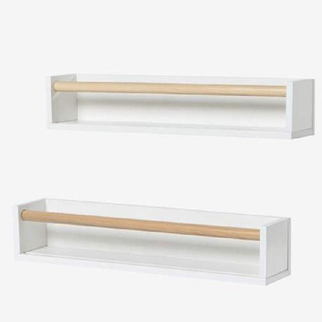 Prateleira branca nayan mix para quarto de bebe 2 peças 40x10x10 é boa?