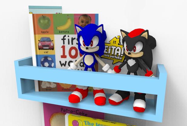 Prateleira Candy Color Nicho Livros Infantil Quarto Colorida 40cm - Eita! casa perfeita é boa?