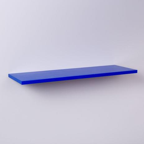 Prateleira Crie Fácil Azul 40 X 20cm Com Suporte Invisível - Pontto lar Menor preço em Prateleira Crie Fácil Azul 40 X 20cm Com Suporte Invisível - Pontto lar