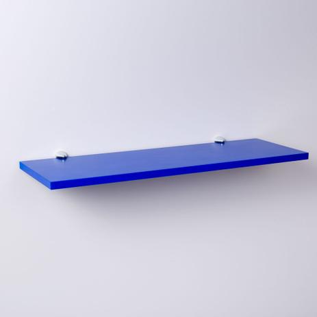 Prateleira Crie Fácil Azul 60 X 25cm Com Suporte Tucano - Pontto lar Menor preço em Prateleira Crie Fácil Azul 60 X 25cm Com Suporte Tucano - Pontto lar