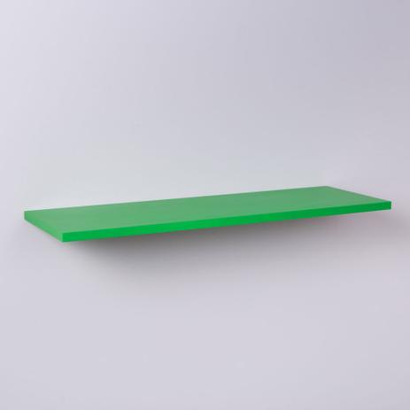 Prateleira Crie Fácil Verde 60 X 20cm Com Suporte Invisível - Pontto lar Menor preço em Prateleira Crie Fácil Verde 60 X 20cm Com Suporte Invisível - Pontto lar
