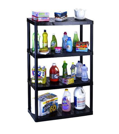 Prateleira de chão estante retangular maxx com 4 níveis 40x80x130cm - Arq Plast é boa?