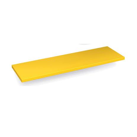 Prateleira de madeira Criar 30x90cm amarela Utilfer - Zamar Menor preço em Prateleira de madeira Criar 30x90cm amarela Utilfer - Zamar