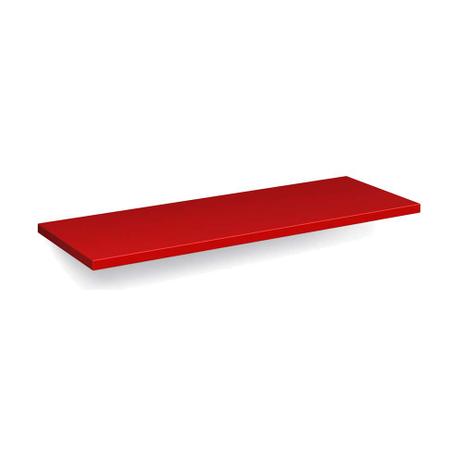 Prateleira de madeira Criar 30x90cm vermelha Utilfer - Zamar Menor preço em Prateleira de madeira Criar 30x90cm vermelha Utilfer - Zamar