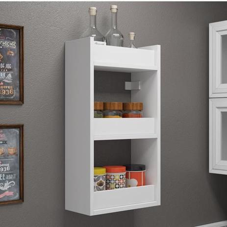 Prateleira Decorativa BPL 22 Linha Nature - BRV Móveis - Branco Menor preço em Prateleira Decorativa BPL 22 Linha Nature - BRV Móveis - Branco