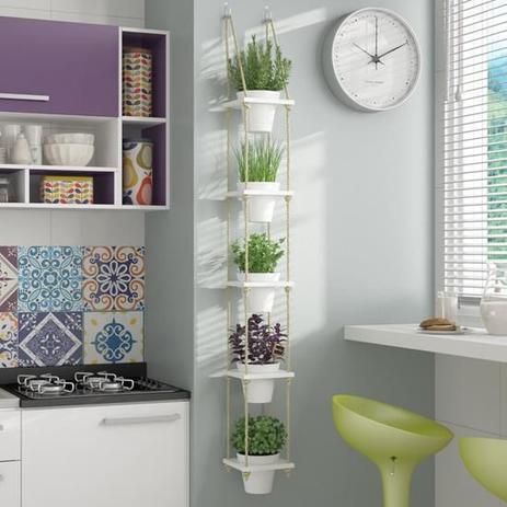 Prateleira Decorativa Linha Nature BPL 25 - BRV Móveis - Branco Menor preço em Prateleira Decorativa Linha Nature BPL 25 - BRV Móveis - Branco