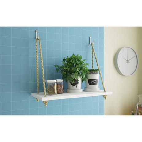 Prateleira Decorativa Nature Branca BPL 23-06 - Brv móveis ltda Menor preço em Prateleira Decorativa Nature Branca BPL 23-06 - Brv móveis ltda