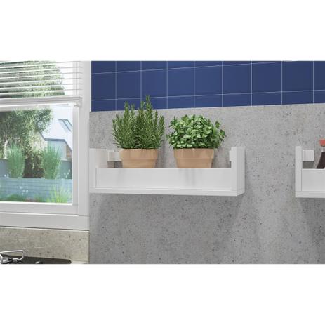 Prateleira Decorativa Nature Branca - Brv móveis ltda Menor preço em Prateleira Decorativa Nature Branca - Brv móveis ltda