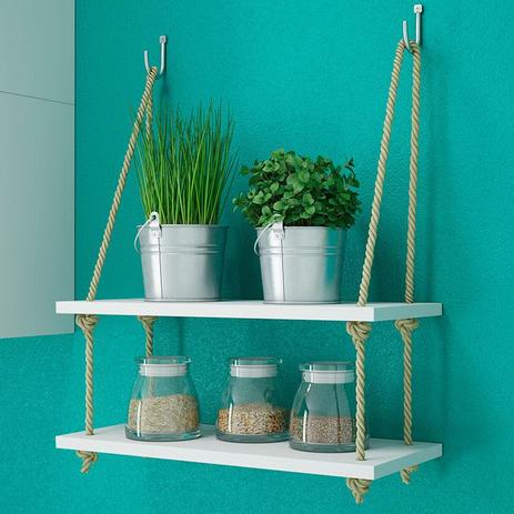 Prateleira Decorativa Nature Branco - Brv Móveis Menor preço em Prateleira Decorativa Nature Branco - Brv Móveis