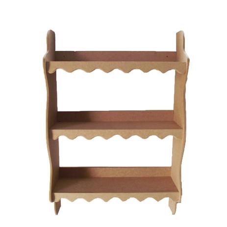 Prateleira Em Mdf Para Artesanato Cru 46,5x68,9cm - Perli é boa?