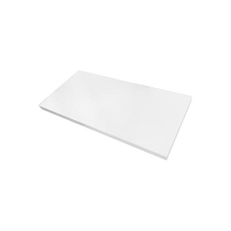 Prateleira em Mdp com Suporte Invisível Decore 25x120cm Branca - Multivisão Menor preço em Prateleira em Mdp com Suporte Invisível Decore 25x120cm Branca - Multivisão