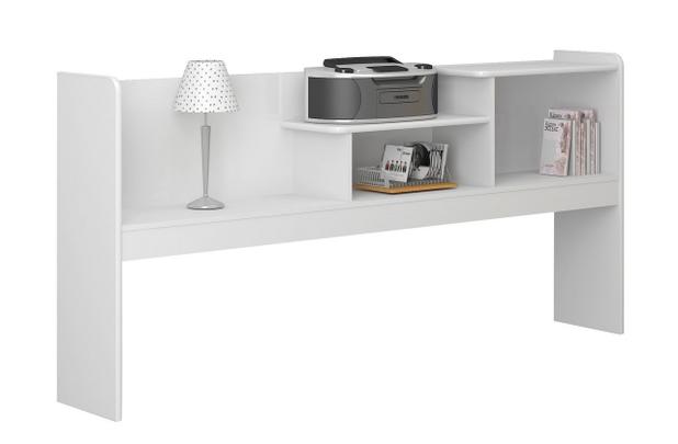Prateleira Lateral para Bicama Ref 0735 Branco Brilho - Multimóveis - Multimoveis Menor preço em Prateleira Lateral para Bicama Ref 0735 Branco Brilho - Multimóveis - Multimoveis