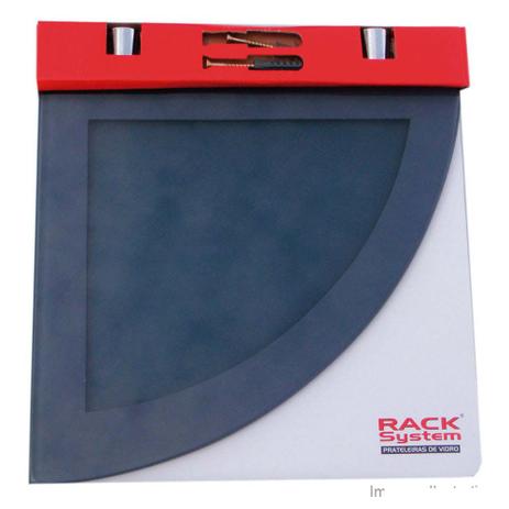 Prateleira multiuso 25x25cm fumê Rack System - Hab Menor preço em Prateleira multiuso 25x25cm fumê Rack System - Hab