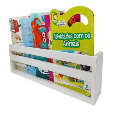 Prateleira Para Livros Infantis e Escolas 60cm - Izabel goulart ateliê Menor preço em Prateleira Para Livros Infantis e Escolas 60cm - Izabel goulart ateliê