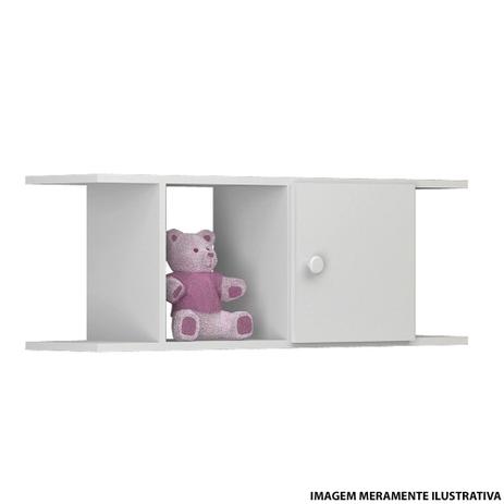 Prateleira Para Quarto De Bebê Branco Premium 8030 Multimóveis Menor preço em Prateleira Para Quarto De Bebê Branco Premium 8030 Multimóveis