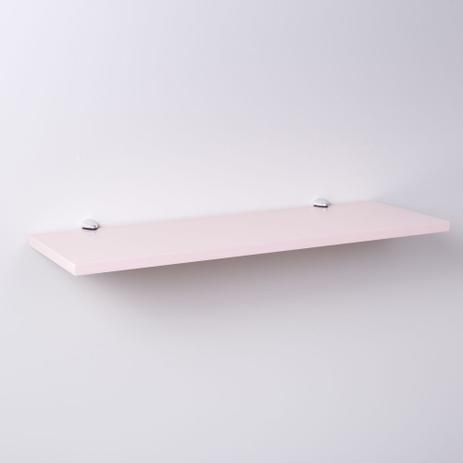 Prateleira Rosa Bebe 40 X 20cm Com Suporte Tucano - Crie Fácil é boa?