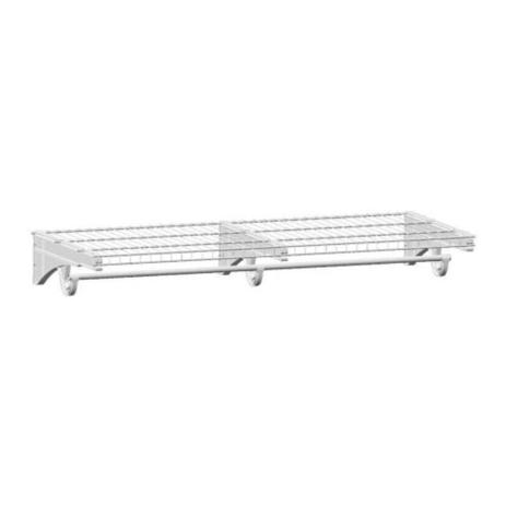 Prateleira ventilada com cabideiro branco - Metaltru é boa?