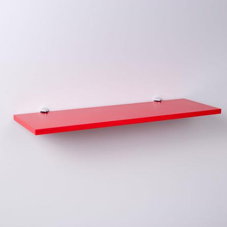 Prateleira Vermelha 40 X 25cm Com Suporte Tucano - Crie Fácil Menor preço em Prateleira Vermelha 40 X 25cm Com Suporte Tucano - Crie Fácil