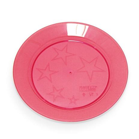 Prato Acrílico Redondo Estrelas Vermelho 21 cm 10 unidades Plastilânia Menor preço em Prato Acrílico Redondo Estrelas Vermelho 21 cm 10 unidades Plastilânia
