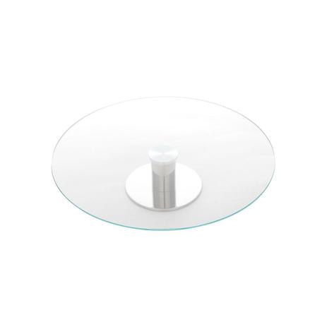 Prato de bolo giratório em vidro Bon Gourmet 33x7cm - Bongourmet Menor preço em Prato de bolo giratório em vidro Bon Gourmet 33x7cm - Bongourmet