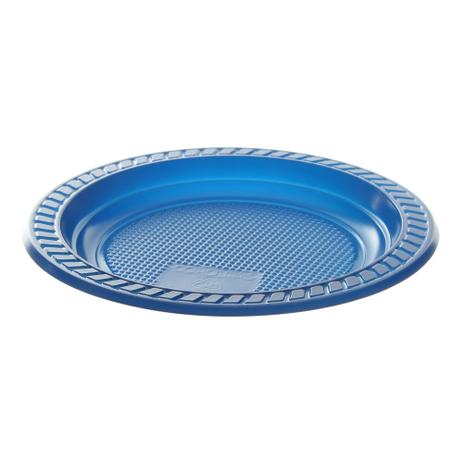 Prato de Plástico Descartável Azul Ø 15cm Raso com 10 Unidades Copobras Menor preço em Prato de Plástico Descartável Azul Ø 15cm Raso com 10 Unidades Copobras