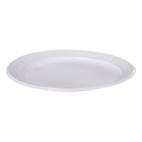 Prato de Plástico Descartável Branco Ø 21cm Raso com 10 Unidades Kerocopo Menor preço em Prato de Plástico Descartável Branco Ø 21cm Raso com 10 Unidades Kerocopo