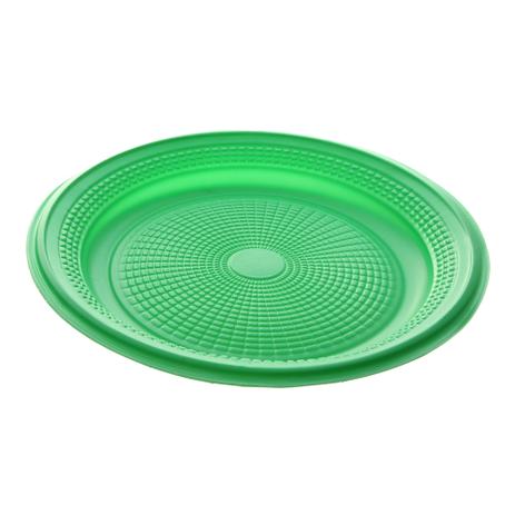 Prato de Plástico Descartável Verde Escuro Ø 15cm com 10 Unidades Trik Trik Menor preço em Prato de Plástico Descartável Verde Escuro Ø 15cm com 10 Unidades Trik Trik