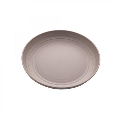 Prato de sobremesa bambú nude 20cm - 1un - LYOR Menor preço em Prato de sobremesa bambú nude 20cm - 1un - LYOR