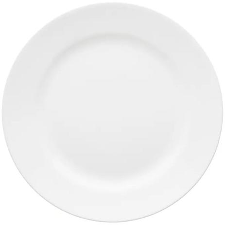 Prato de Sobremesa Branco 20cm Porcelana com Aba Oxford Menor preço em Prato de Sobremesa Branco 20cm Porcelana com Aba Oxford