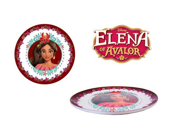 Prato de sobremesa melamina redondo infantil elena de avalor - Ethihome é ruim? Prato de sobremesa melamina redondo infantil elena de avalor - Ethihome é boa?