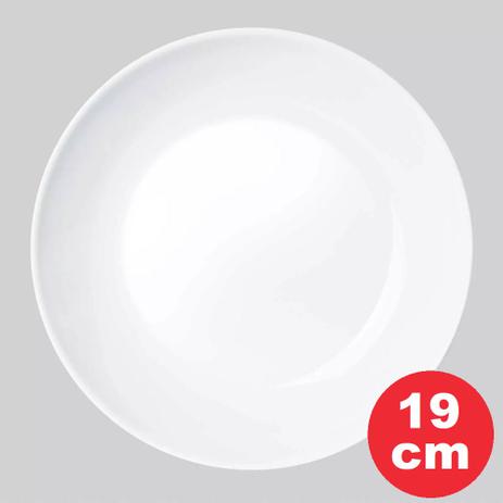 Prato de Vidro Temperado para Sobremesa 19cm 0,25 Kg Menu Duralex Opaline Ref. 5343 Nadir Menor preço em Prato de Vidro Temperado para Sobremesa 19cm 0,25 Kg Menu Duralex Opaline Ref. 5343 Nadir