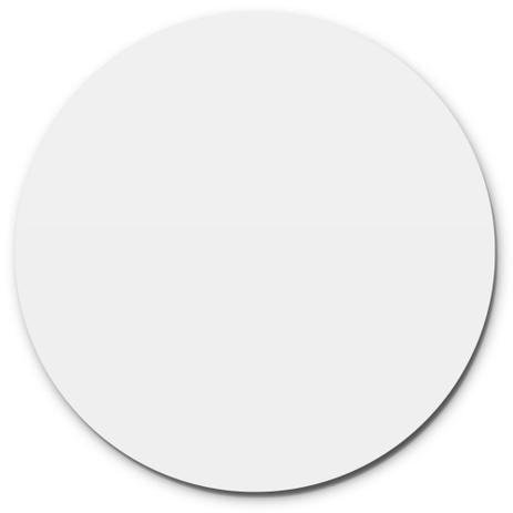 Menor preço em Prato Giratório Centro De Mesa Laqueado Branco 80cm - Lubrano decor