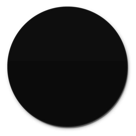 Menor preço em Prato Giratório Centro De Mesa Laqueado Preto 70cm - Lubrano decor