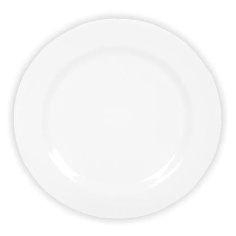 Prato melamine 23cm fundo branco - mb9f - Yazi Menor preço em Prato melamine 23cm fundo branco - mb9f - Yazi