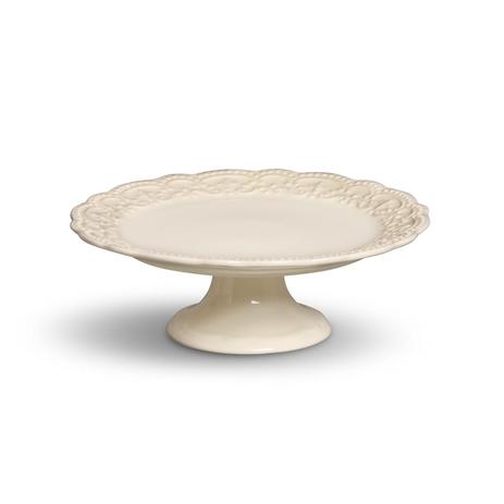 Prato para bolo etagiere passion cru 30cm porto brasil Menor preço em Prato para bolo etagiere passion cru 30cm porto brasil