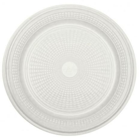 Prato Plástico Descartável Branco 22cm c/10 - Trik Trik Menor preço em Prato Plástico Descartável Branco 22cm c/10 - Trik Trik
