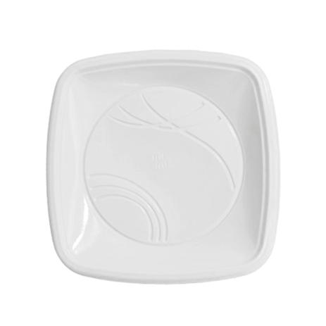 Prato Quadrado Branco 21cm c/10 - Trik Trik Menor preço em Prato Quadrado Branco 21cm c/10 - Trik Trik