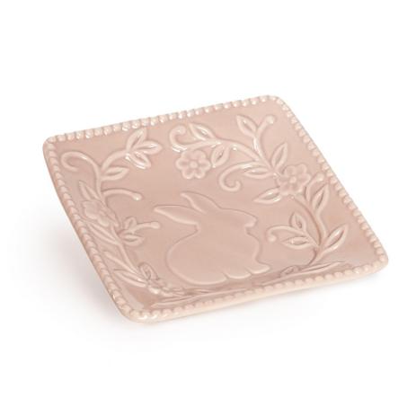 Prato Quadrado Coelho De Páscoa Decoração Mesa 2 Unid. Branca - Cromus Menor preço em Prato Quadrado Coelho De Páscoa Decoração Mesa 2 Unid. Branca - Cromus