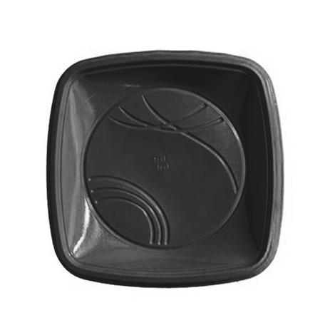 Prato Quadrado Preto 21cm c/10 - Trik Trik Menor preço em Prato Quadrado Preto 21cm c/10 - Trik Trik