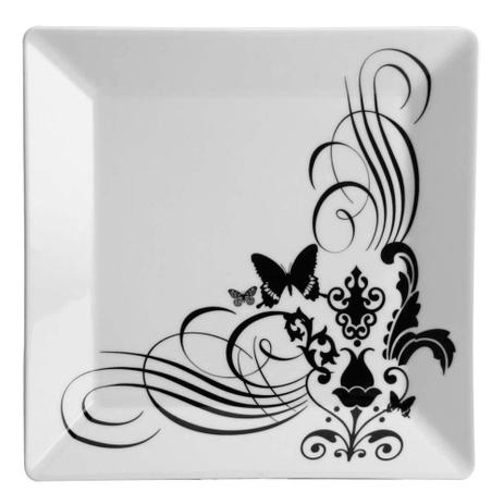 Prato Raso 26,5cm Quartier Tattoo Oxford Menor preço em Prato Raso 26,5cm Quartier Tattoo Oxford