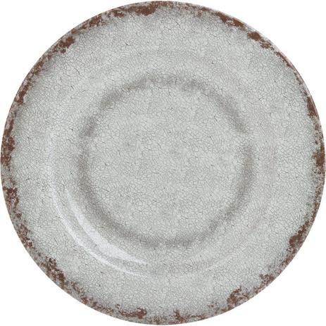 Prato Raso com Efeito Textura 22.3cm Branco - Casa video Menor preço em Prato Raso com Efeito Textura 22.3cm Branco - Casa video