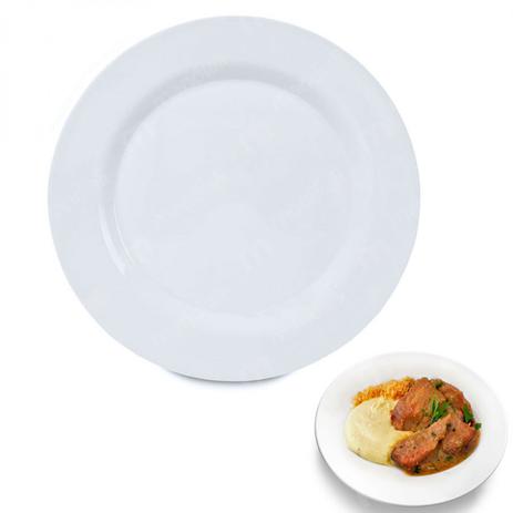 Prato Raso em Melamina / Plastico com 28 Cm Branco  Utilgoods é boa?