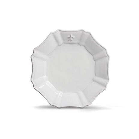Prato Raso Flor de lis - Scalla Menor preço em Prato Raso Flor de lis - Scalla