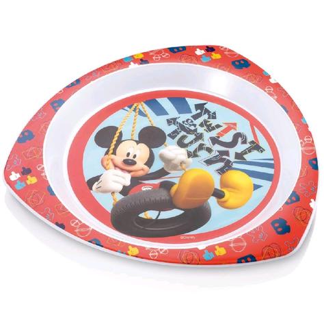 Prato Raso Mickey Triangular Para Microondas BB091 Multikids - Multilaser Menor preço em Prato Raso Mickey Triangular Para Microondas BB091 Multikids - Multilaser